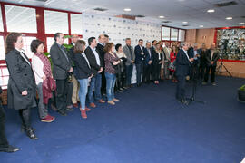 José Ángel Narváez en la inauguración de las Jornadas de Puertas Abiertas de la Universidad de Málaga. Complejo Polideportivo Universitario. Marzo de 2017