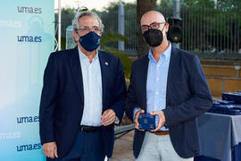 Homenaje al personal jubilado o que cumple 25 años de servicio en la Universidad de Málaga. Jardín Botánico. Septiembre de 2021