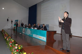 Acto de clausura. 4º Congreso Internacional de Actividad Físico-Deportiva para Mayores. Escuela Técnica Superior de Ingeniería Informática y Telecomunicaciones. Marzo de 2011