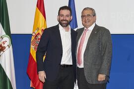 Toma de posesión de Daniel Cebrián Robles como profesor titular del Área de Didáctica de las Ciencias Experimentales de la Universidad de Málaga. Toma de posesión de nuevos catedráticos y profesores titulares de la Universidad de Málaga. Paraninfo. Noviembre de 2023