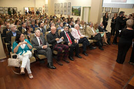 Asistentes al acto conmemoración del 50 Aniversario de la Facultad de Económicas. Facultad de Ciencias Económicas y Empresariales. Octubre de 2015