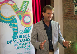 Gabriel Olveira. Curso "Ciencia y gastronomía. Desmontando leyendas urbanas". Cursos de Verano de la Universidad de Málaga. Málaga. Julio de 2019