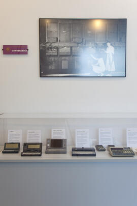 Museo del Servicio Central de Informática. Campus de Teatinos. Marzo de 2014