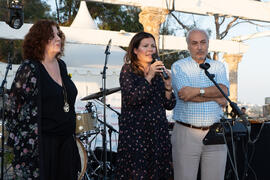 Presentación. Festival solidario en los Baños del Carmen. Cursos de Verano de la Universidad de Málaga. Málaga. Julio de 2019