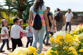 Excursión de la Escuela Infantil Francisca Luque al Jardín Botánico. Campus de Teatinos. Mayo de 2014
