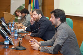 "Jornadas de columnismo de opinión. Encuentros en Málaga". Edificio del Rectorado. Enero de 2014