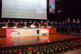 Acto de Clausura del 3º Congreso Internacional de Actividad Físico-Deportiva para Mayores de la Universidad de Málaga. Palacio de Ferias y Congresos de Málaga. Marzo de 2009