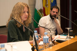 Conferencia de Christina Rosenvinge: "La flor entre la vía". Curso "Tres generaciones de la música Pop española". Cursos de Verano de la Universidad de Málaga. Málaga. Julio de 2018