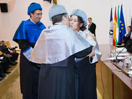 Investidura de nuevos doctores por la Universidad de Málaga 2010. Paraninfo. Enero de 2010