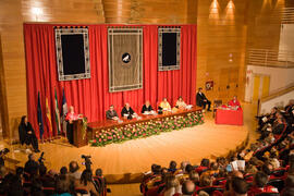 Investidura como Doctor "Honoris Causa" de D. Juan Antonio Carrillo Salcedo por la Universidad de Málaga. Salón de Actos de la Facultad de Derecho. Octubre de 2007