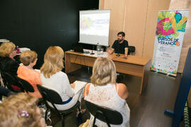 Conferencia de Manu Sánchez "El humor, un asunto muy serio". Curso de Verano "El humor en las artes escénicas". Marbella. Julio de 2018