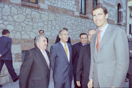 Inauguración del Rectorado por el príncipe Felipe. Málaga. Abril de 2002