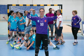 Partido Universidad de Colonia - Universidad de Aksaray. Categoría femenina. Campeonato Europeo Universitario de Balonmano. Antequera. Julio de 2017