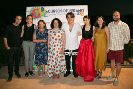Photocall previo al concierto de Dorantes en los Cursos de Verano de la Universidad de Málaga. Vélez Málaga. Julio de 2018