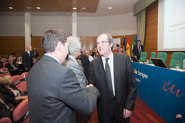 Inauguración de "The Social Dimension and Responsability of Universities". Presidencia Española de la Unión Europea. Rectorado. Mayo de 2010