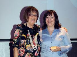 Cena de gala con motivo al homenaje para los jubilados y personal que cumple 25 años de servicio en la Universidad de Málaga. Hotel Barceló. Febrero de 2009
