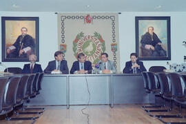 Presentación del videograma "Cómo se hace un libro". Mayo de 1991