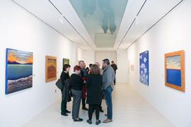 Inauguración de la exposición "Inventario", de Buly. Centro de Arte Contemporáneo Francisco Hernández, Vélez-Málaga. Diciembre de 2018
