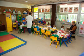 Comedor. Escuela Infantil Francisca Luque. Campus de Teatinos. Mayo de 2014