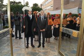 Comitiva previa a la Apertura del Curso Académico 2023/2024 de la Universidad de Málaga. Paraninfo. Septiembre de 2023