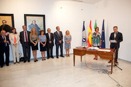 Toma de posesión de nuevos cargos de la Universidad de Málaga. Rectorado. Octubre de 2013
