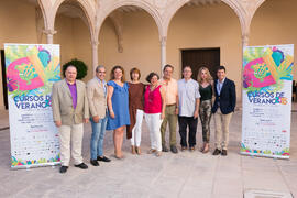 Foto de familia. Cursos de Verano de la Universidad de Málaga. Ronda. Julio de 2018