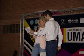 Entrega de premios. Jornadas de Puertas Abiertas de la Universidad de Málaga. Complejo Polideportivo Universitario. Abril de 2015