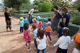 Excursión de la Escuela Infantil Francisca Luque al Jardín Botánico. Campus de Teatinos. Mayo de 2014