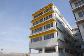 Edificio The Green Ray (El Rayo Verde). Campus de Teatinos. Abril de 2015