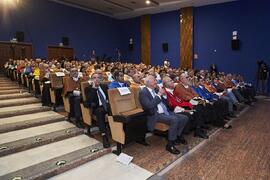 Público asistente a la Apertura del Curso Académico 2024/2025 de la Universidad de Málaga. Paraninfo. Septiembre de 2024