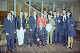 Inauguración del Rectorado por el príncipe Felipe. Málaga. Abril de 2002