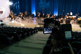 Concierto de Bandas Sonoras de la 30 edición de Fancine de la Universidad de Málaga. Auditorio de la Escuela Técnica de Ingeniería de Telecomunicaciones e Informática. Noviembre de 2020