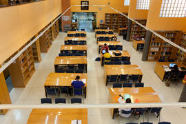 Biblioteca de Ciencias de la Educación y Psicología "José Manuel Esteve". Campus de Teatinos. Octubre de 2012