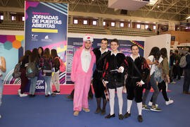 Jornadas de Puertas Abiertas de la Universidad de Málaga. Complejo Polideportivo Universitario. Abril de 2015