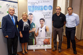 Presentación del evento deportivo UMA y Unicaja "Ser único, formamos equipo". Rectorado. Septiembre de 2013