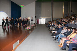 Actuación musical. Gala del Deporte Universitario. Escuela Técnica Superior de Ingeniería de Telecomunicaciones. Junio de 2015