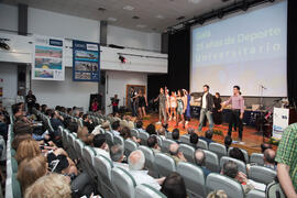 Gala 25 años de Deporte Universitario. Facultad de Ciencias de la Educación y Psicología. Mayo de 2012