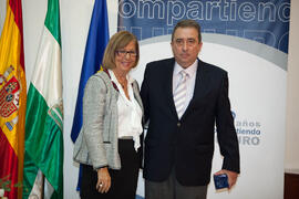 Homenaje a los jubilados y al personal que cumple 25 años de servicio en la Universidad de Málaga. Paraninfo. Octubre de 2012