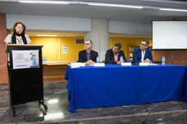 Intervención de Belén Molina Huete. Homenaje a Pablo García Baena y Antonio Garrido. Biblioteca General. Octubre de 2018