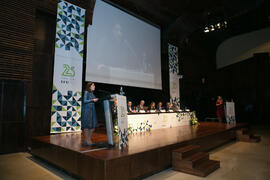 Intervención de María Jesús Almazor. Acto del 25 Aniversario del Parque Tecnológico de Andalucía. Palacio de Ferias y Congresos de Málaga. Noviembre de 2017