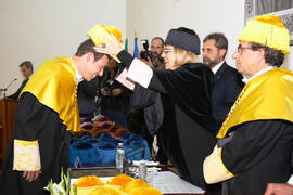 Investidura de nuevos doctores por la Universidad de Málaga. Paraninfo. Febrero de 2012