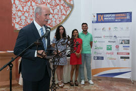 Discurso de Kemal Tamer en la cena de gala con motivo del Campeonato Europeo Universitario de Balonmano. Antequera. Julio de 2017