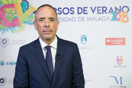 Anxo Tato. Curso "Influencers, camino al éxito". Cursos de verano 2018 de la Universidad de Málaga. Marbella. Julio de 2018