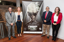 Presentación de la XXV edición del Fancine. Edificio del Rectorado. Octubre de 2015