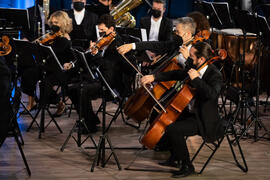 Concierto de Bandas Sonoras de la 30 edición de Fancine de la Universidad de Málaga. Auditorio de la Escuela Técnica de Ingeniería de Telecomunicaciones e Informática. Noviembre de 2020