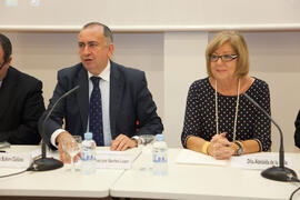 Inauguración curso de farmacología de la Universidad de Málaga. Colegio de Médicos. Málaga. Enero de 2012