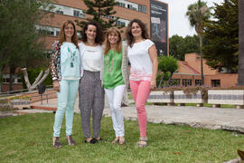 Foto de grupo. Facultad de Ciencias Económicas y Empresariales. Campus de El Ejido. Mayo de 2015
