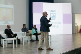 Miguel Ángel Morales Cevidanes. Panel de expertos. 7º Congreso Internacional de Actividad Física Deportiva para Mayores. Escuela Técnica Superior de Ingeniería de Telecomunicaciones y de Informática. Noviembre de 2017