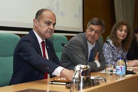 Daniel Pastor Vega. I Premios del Aula de Economía y Deporte de la Universidad de Málaga. Edificio del Rectorado. Febrero de 2024
