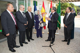 Inauguración de la Oficina de la Universidad de Sharjah, Emiratos Árabes. Jardín Botánico. Noviembre de 2015